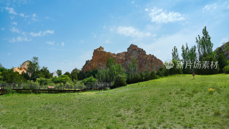 淄博九顶山风光