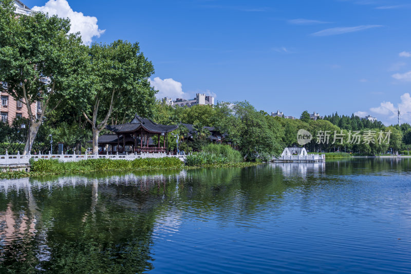 武汉武昌区紫阳公园风景