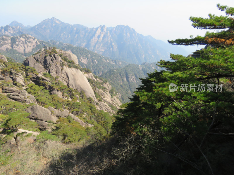 中国安徽黄山旅游风光