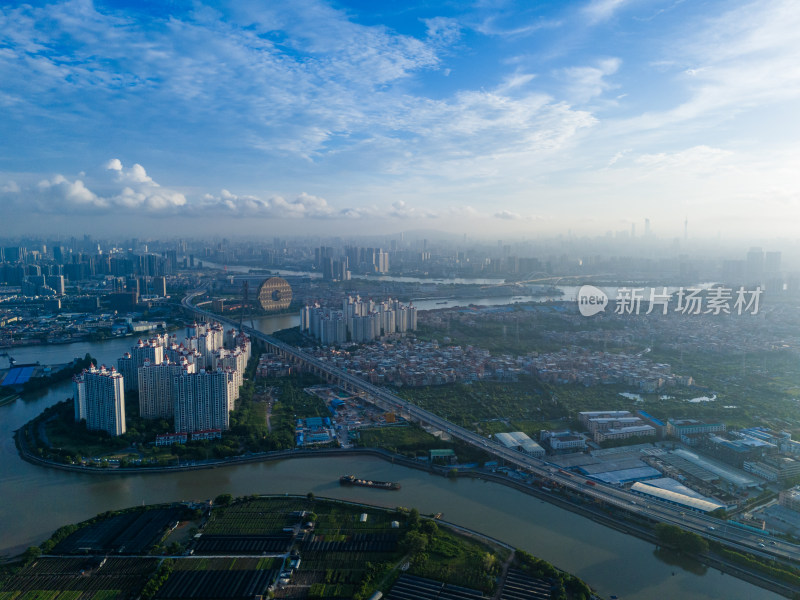 广州番禺南浦岛 洛溪岛