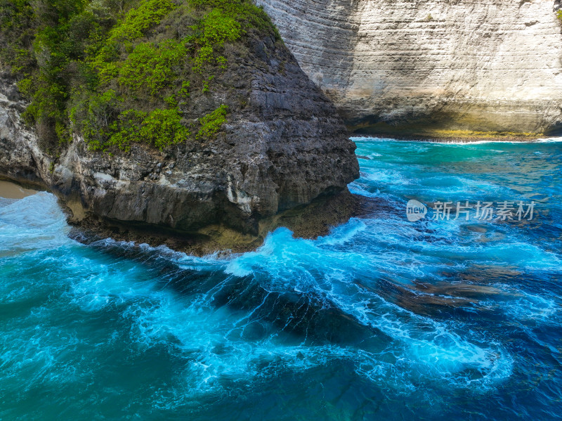 巴厘岛海岛风光航拍