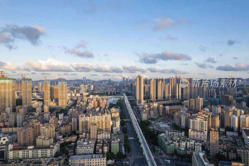 深圳市龙华街道建筑群