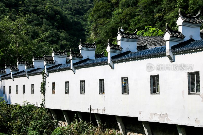 湖北宜昌三峡大瀑布风景区清新夏日风光