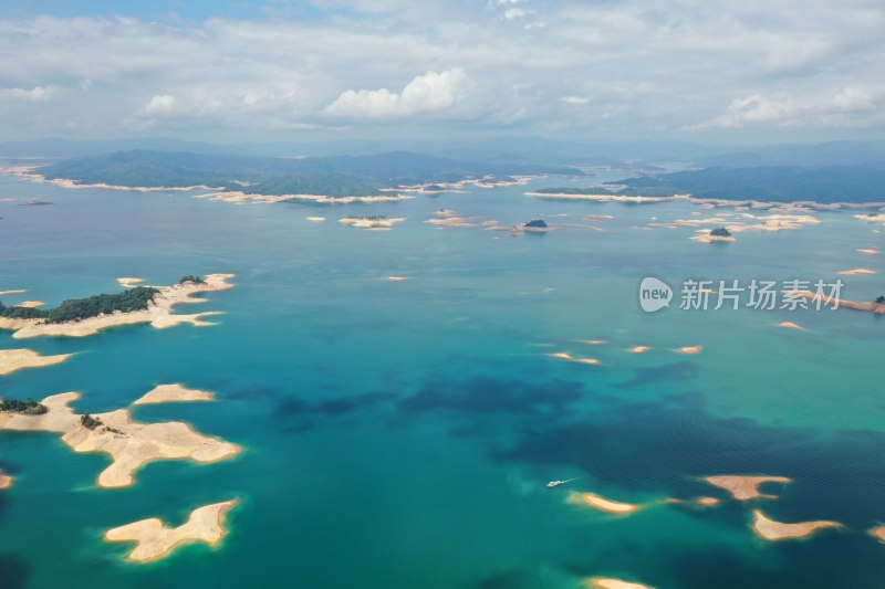 河源万绿湖 湖泊 千岛湖