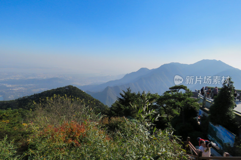 中国江西九江庐山旅游风光