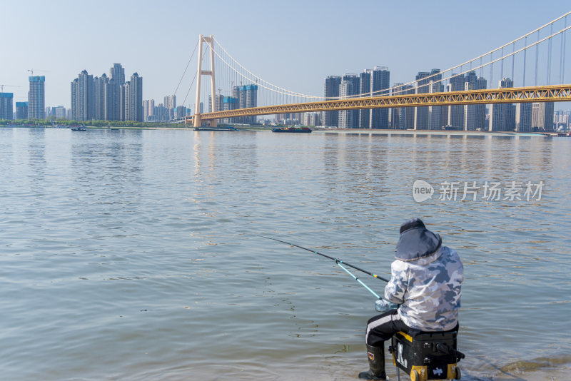 武汉洪山江滩公园风景