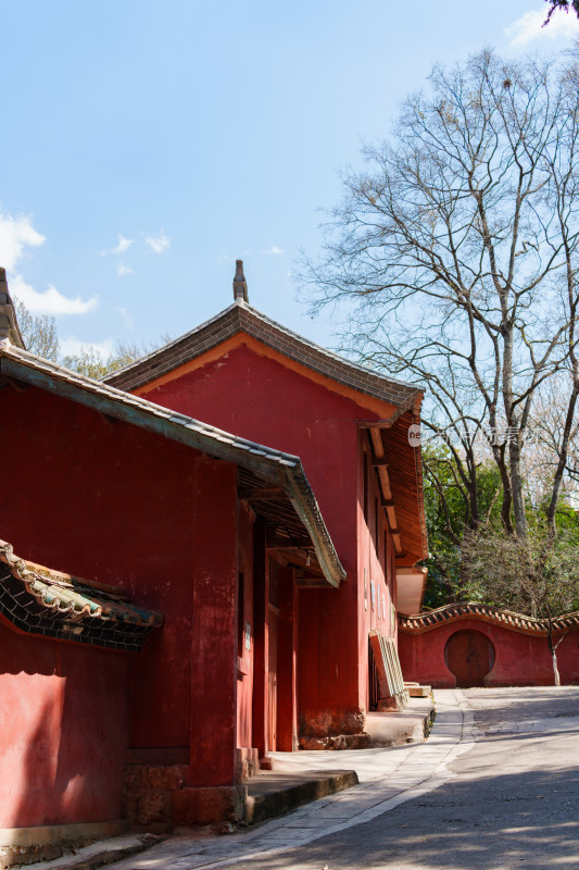 玉溪九龙池古建筑群景观