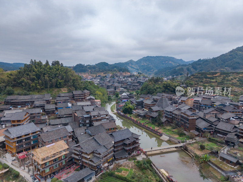 广西柳州三江程阳八寨5a景区