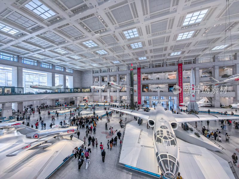 中国人民革命军事博物馆展出的各类战机