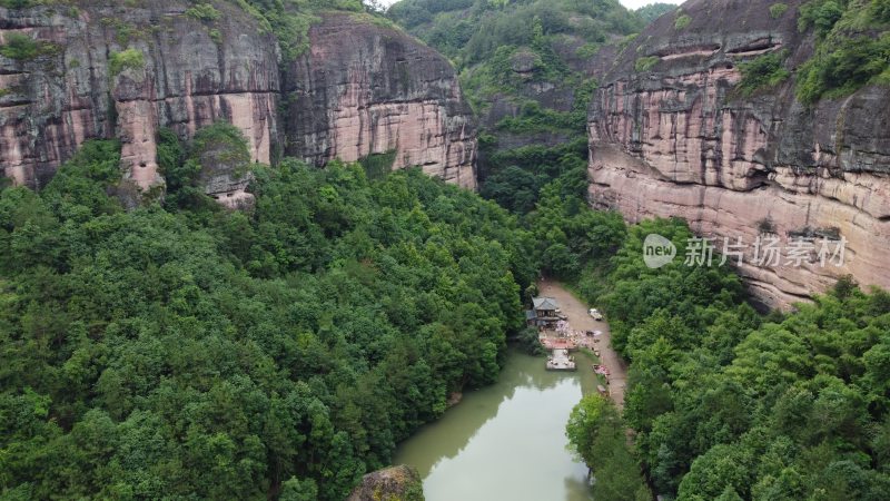 影视基地 方岩山 航拍