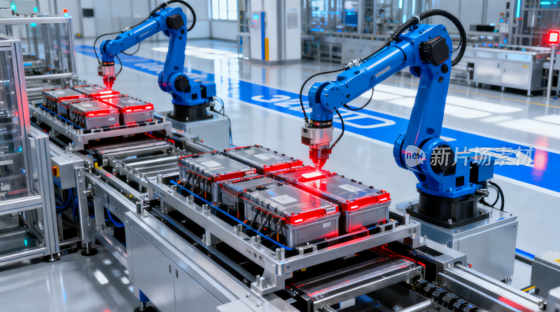 工厂内机器人自动化生产场景