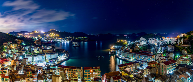 温岭海边/海边小镇/夜景