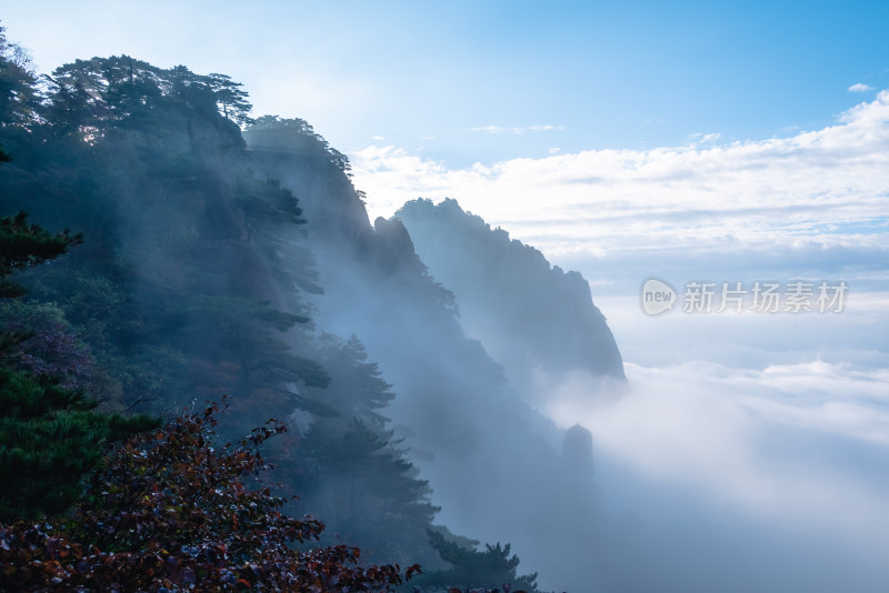 天下第一奇山，安徽黄山云海风光