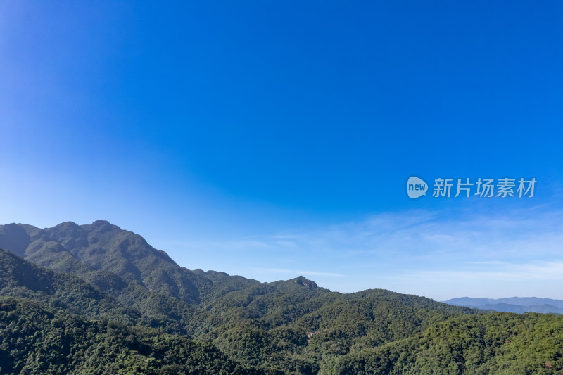 广东肇庆鼎湖山风景区航拍摄影图