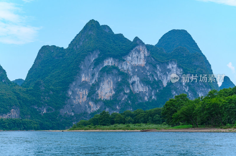 桂林漓江九马画山景点自然山水风光