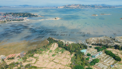 莆田北岸湄洲岛航拍