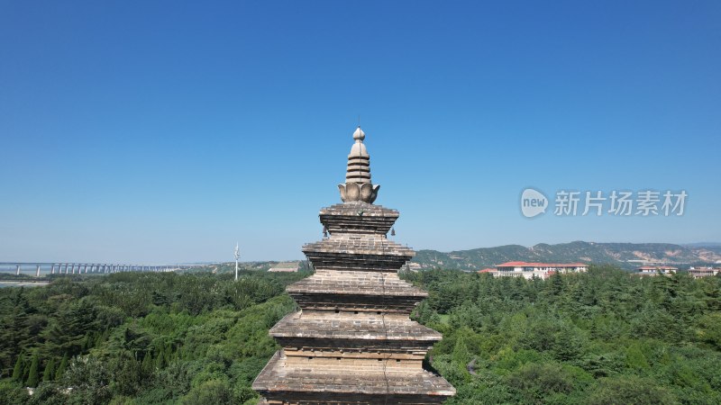 三门峡蛤蟆塔宝轮寺塔