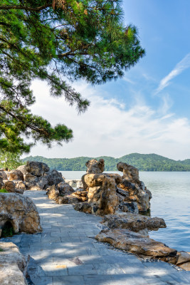 武汉东湖落雁岛景区风景