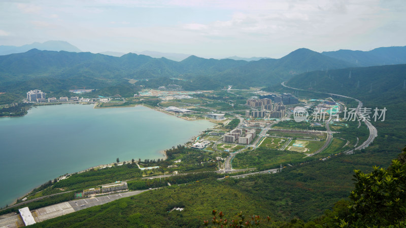 俯瞰深圳坝光片区建设