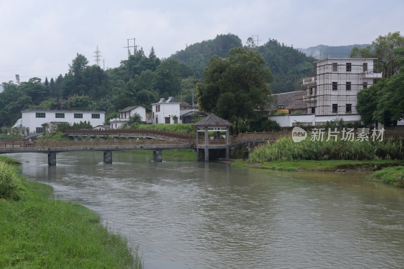 广东韶关：仁化县城口镇城市风光