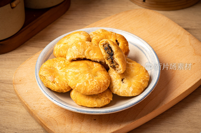 传统点心黄山烧饼