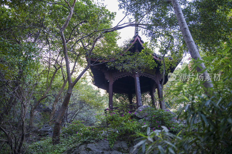 杭州吴山风景区云影亭