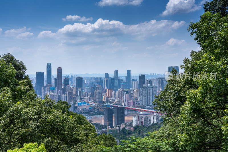 重庆城市天际线风景