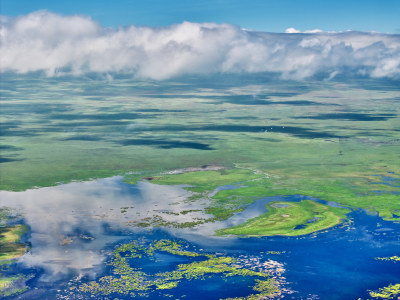 甘肃尕海湖美景