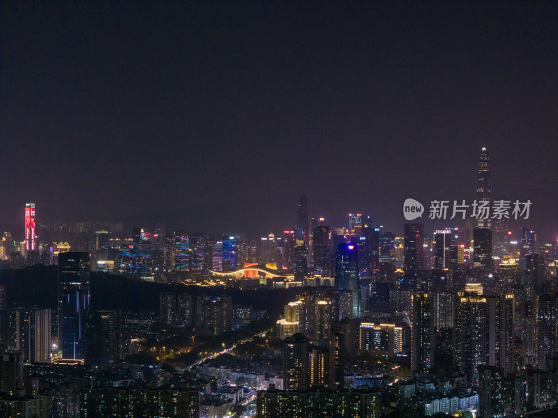 深圳璀璨夜景灯光秀