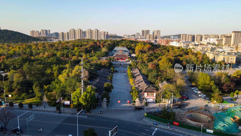 航拍江苏徐州城市建设