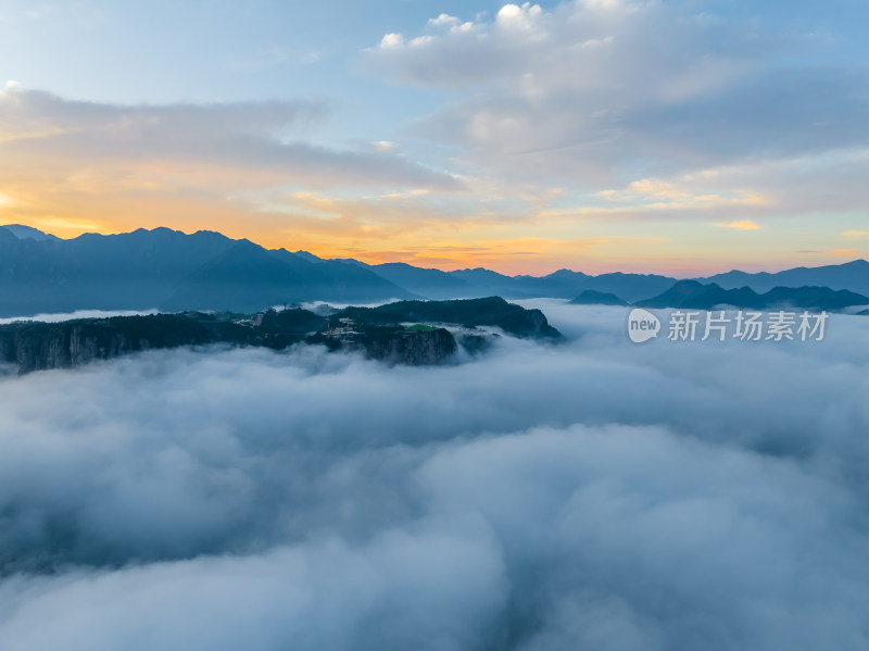 浙江台州神仙居云海