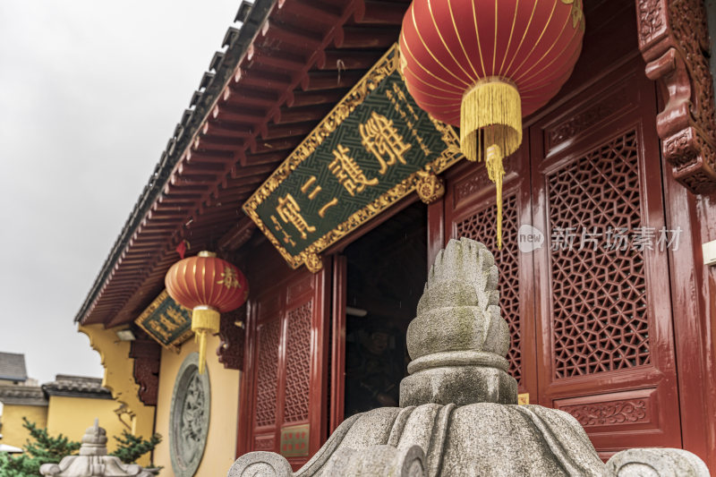 绍兴乐古寺禅院风景