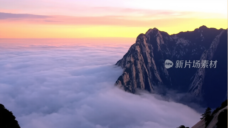 陕西华山美景