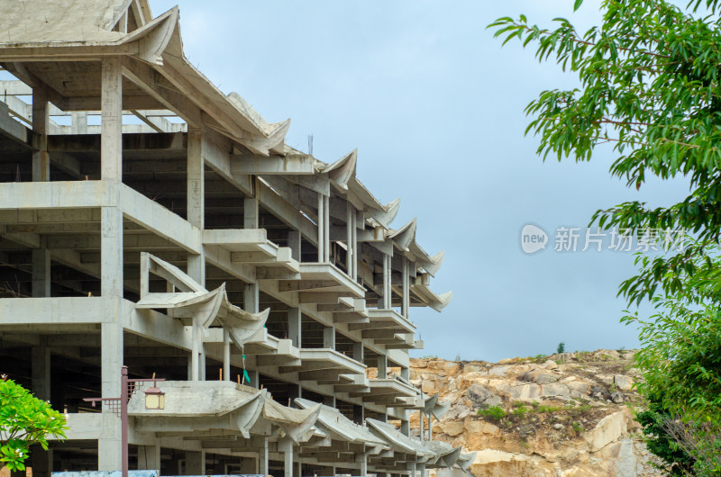 中国福建平潭岛海坛古城古建筑框架