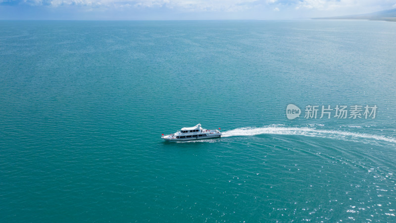 青海湖二郎剑景区游船