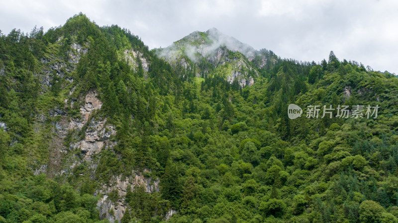 四川阿坝理县毕棚沟景区风景综合