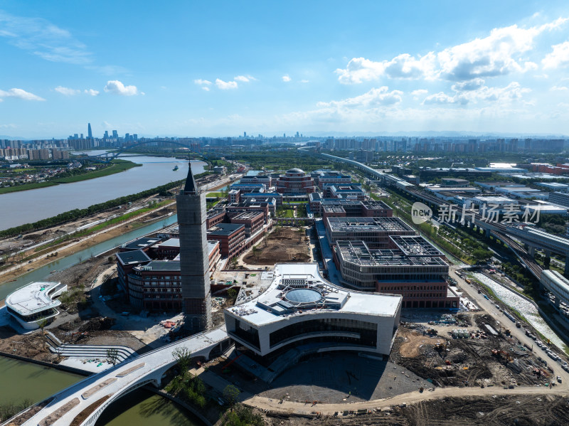 宁波东方理工大学航拍延时4k