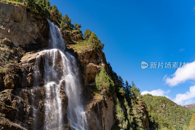 青海祁连风景区的秋色