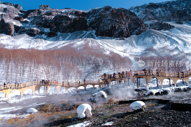 长白山聚龙火山温泉