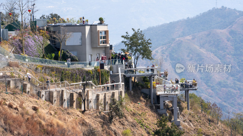 春节期间攀枝花市东华山山体体育公园综合