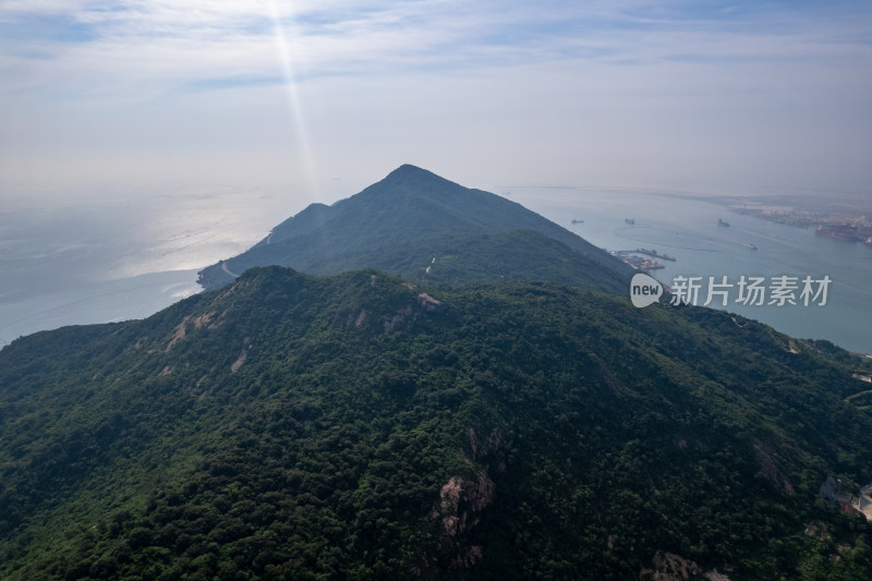 连云港连岛航拍图