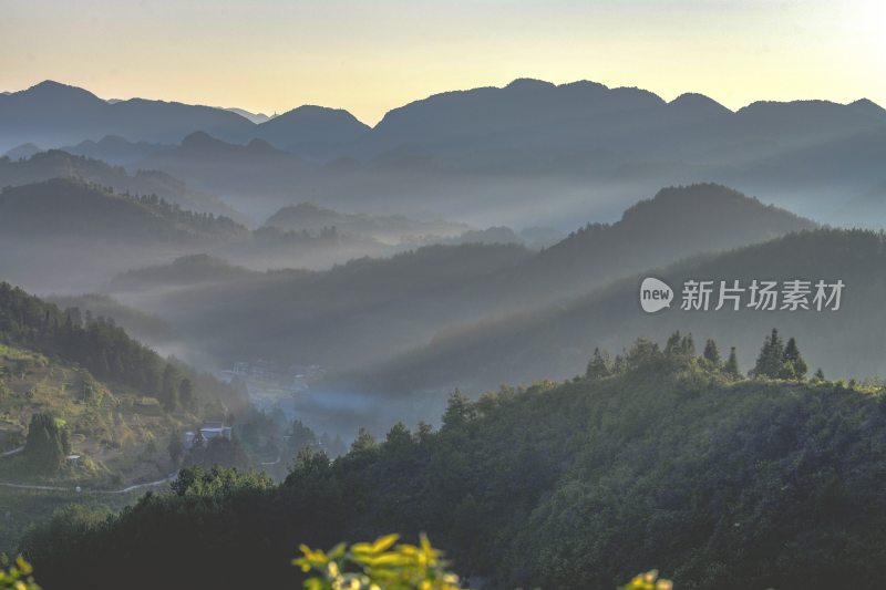 重庆酉阳：丁市镇初秋风景（三）