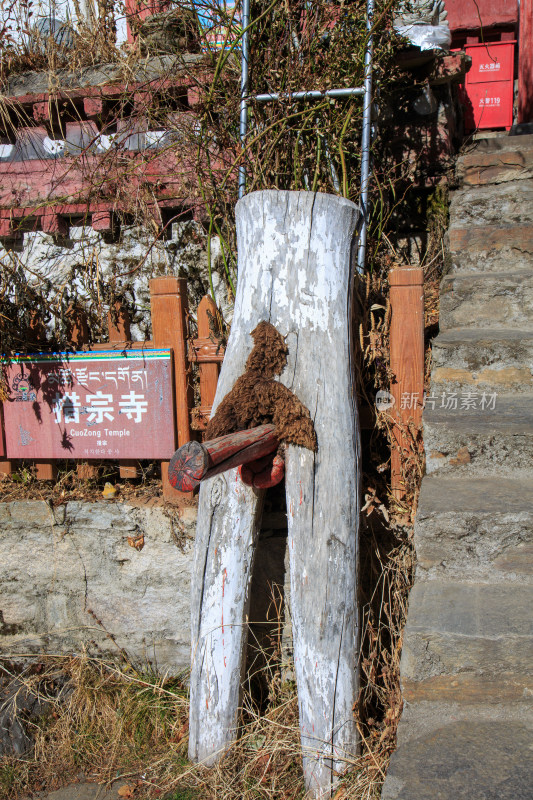 中国西藏林芝市巴松措景区措宗寺