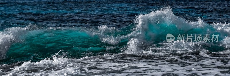 大海浪潮汹涌海浪波涛汹涌浪花巨浪