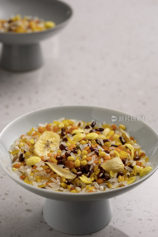 杂粮粥食物原材料五谷杂粮黄金粥小米特写