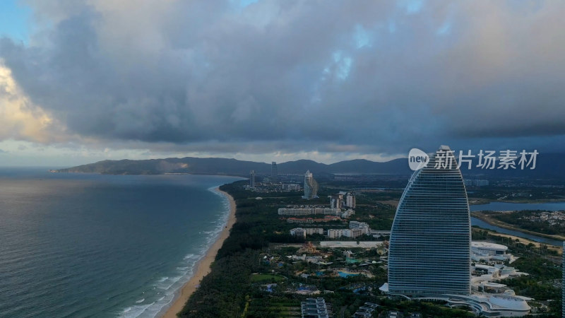 海南三亚海棠湾航拍