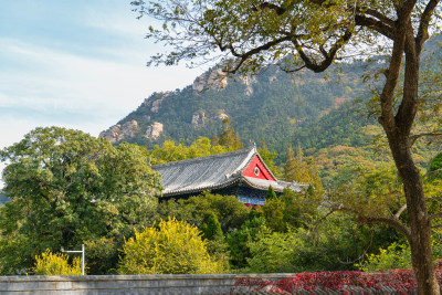 崂山太清崂山第一山石刻景观