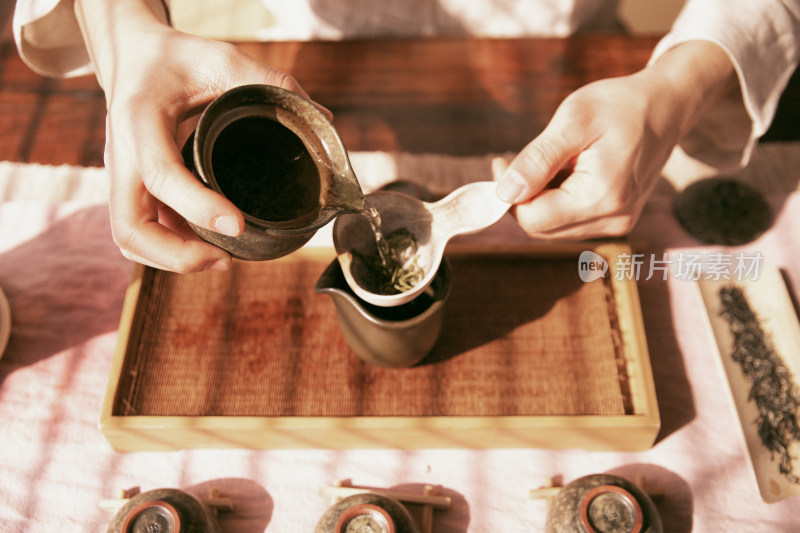 茶叶绿茶茶具茶艺