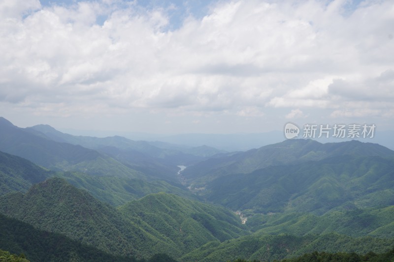 江西井冈山黄洋界大山森林