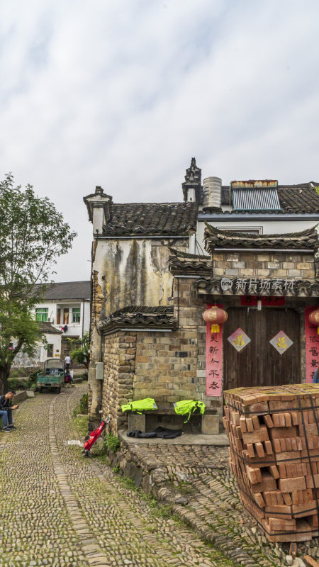 富阳龙门古镇建筑风景